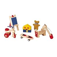 Plan Toy Doll House Fun Toys Set