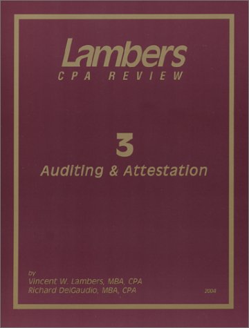 3 Auditing and Attestation