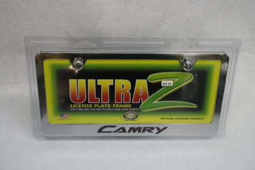 Universal Brass UltraZ License Plate Frame Toyota Camry