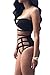 SEXYARN Women's Hollow Out Bandage Bodycon Sexy Bikini Set Swimsuit Beachwear