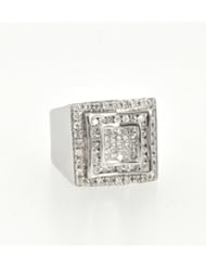 14K White Gold Diamond Ring