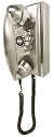 Crosley 302 Wall Phone CR55-Brushed Chrome