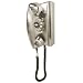 Crosley 302 Wall Phone CR55-Brushed Chrome