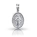 Bling Jewelry 925 Sterling Silver Virgin Mary Miraculous Medal Pendant Bling Jewelry 925 Sterling Silver Virgin Mary Miraculous Medal Pendant