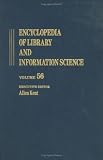 Encyclopaedia of Library and Information Science: v. 56 (Encyclopedia of Library & Information Science)