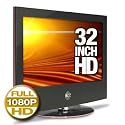 LG 32LG60 32-Inch 1080p LCD HDTV, Gloss Piano Black with Scarlet Red