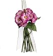 7" Princess Garden Pink Posie Floral Bouquet Christmas Ornament