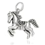 Sterling Silver Marcasite Horse Zodiac Charm