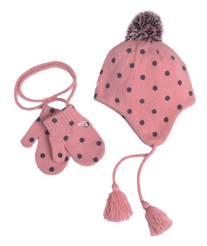 Roxy Kinder M&Atilde;1/4tze und Handschuh Lake Pack, baby dots rosewood, 38/40 (small), XKFES022_ Preisvergleich