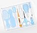 Ultimate Baby Grooming Kit (BLUE) - 10 Piece Stylish Kit for All Your Child's Health and Hygiene Safety! Bring Comfort to the Newest Member of Your Family and Friends! Perfect Baby Shower Gift!!!!!
