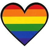 Rainbow Heart - Sticker / Decal