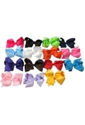 Large Boutique 5.5in Hair Bows for Teens Women Girls Baby Gifts 15pcs ⌘ Baby Accessories