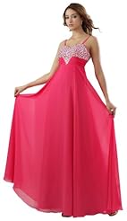 Sleeveless Spaghetti Strap Beaded Ruched Charmeuse/Chiffon/Silk Prom Dress 