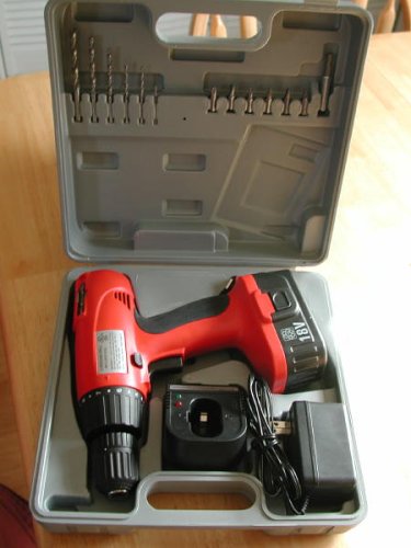 18 Volt Cordless Drill and Driver Kit with Molded Case