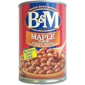 B&M Maple Flavor Baked Beans 12 count
