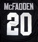 Darren McFadden Autographed/Hand Signed Oakland Raiders Black Jersey PSA/DNA
