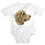 Onesie with face, hound, pet, dog