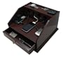 Heiden Deluxe Charging Station Valet - Brown