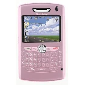 BlackBerry 8800 Silicone Case - Pink