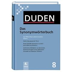 Der Duden in 12 Bänden: Duden 08. Das Synonymwörterbuch: Bd 8 (Gebundene Ausgabe)