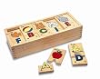 Learning Resources Woodshop Toys A-B-C Puzzle Blocks