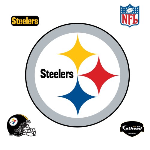Fathead Pittsburgh Steelers Logo Wall Decal