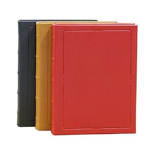 8 Inch Hardcover Writing Journal, Genuine Calfskin Leather, Lined Pages, 5-1/2" x 8"