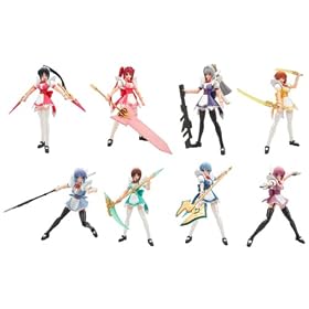 Duel Maid Girl's Weapons: Series 2 Mini Action Trading Figures Box of 10