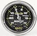 Auto Meter | 4701 2 1/16 Carbon Fiber Series - Mechanical - 30 In. Hg/20 PSI Boost/Vacuum Gauge
