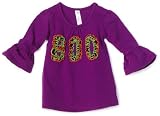 Love U Lots Baby-Girls Infant Ruffle Boo-Gathered Neck Tunic Top