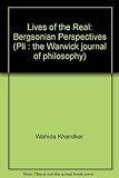 Lives of the real : Bergsonian perspectives