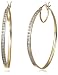 10k White, Yellow or Rose Gold Diamond Hoop Earrings (1/4 cttw, I-J Color, I3 Clarity)