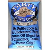 Dirty Potato Chips - Salt Free 12 - 2oz bag
