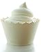 Vanilla Cream Cupcake Wrappers - Set of 12 - Liners for Cupcakes Coordinates with Tan, Beige, Neutral & Khaki Color Décor