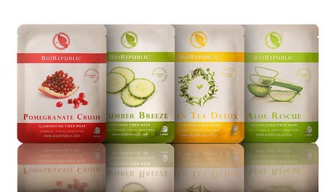 BioRepublic Skincare 8 Sheet Mask Skin Kit (2 of ea.)