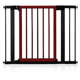 Munchkin Wood and Steel Designer Gate, Dark Wood/Silver
