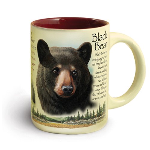 American Expedition Wildlife 18-Ounce Ceramic Mug (Black Bear)