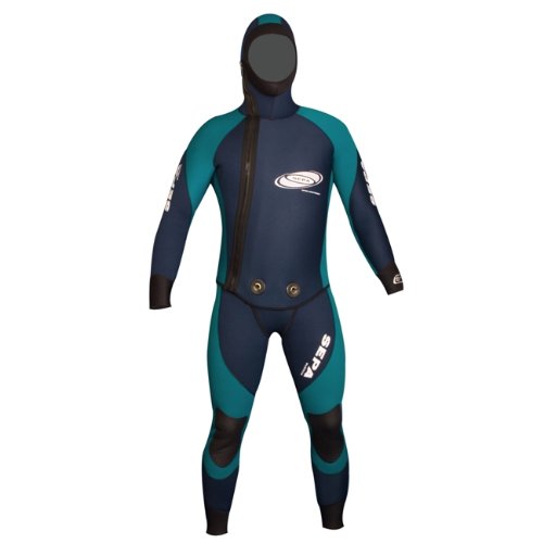 Sepa Tetis 2 Piece Dive Water Suit for Men Jacket & Hood 5.5mm, 7mm