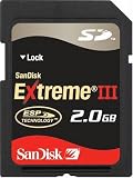 Sandisk 2gb Extreme III Secure Digital Sd with Free USP 2.0 Card Reader (Bulk Package)