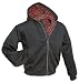 Surplus Hooded King George Jacke, Harrington Style Jacke mit Kapuze, schwarz Gr. S-XXL