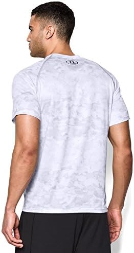Under Armour Men's UA Tech™ Printed Short Sleeve T-Shirt Medium White