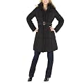 Merona&reg; Women's Long Hooded Puffer Jacket - Black