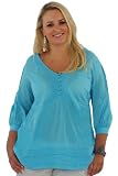 Turquoise Pintuck Voile Top