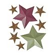 Peel & Stick Wallies Barn Stars