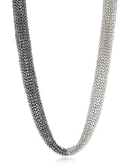 Fiona Paxton Ginger Necklace - Silver and Gunmetal