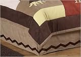 Dinosaur Land Queen Kids Childrens Bed Skirt by JoJo Designs