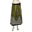 Umbrella Cut Summer Skirt Cotton Clothing for Women Size 16 (skt455a)