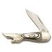 Rough Rider Lady Leg Knife with Genuine Abalone Handle