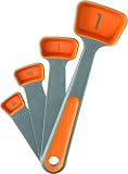 Chefn SleekStor Swivel Spoons, Apricot/Anthracite