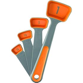 Chef'n SleekStor Swivel Spoons, Apricot Anthracite by Chef'n